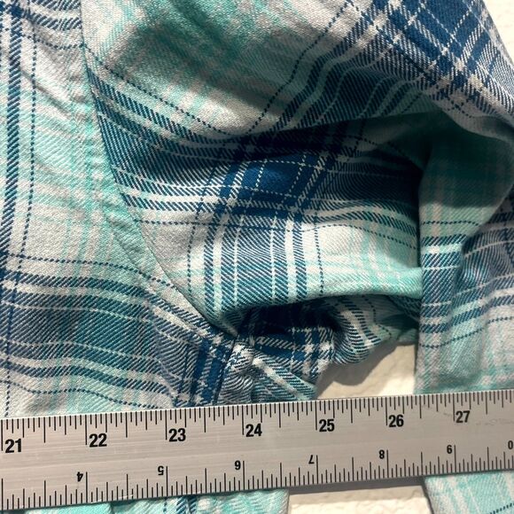 Bonobos Flannel Shirt Men 2XL Multicolor Plaid Cotton Stretch Slim Fit Button Up - Picture 8 of 9